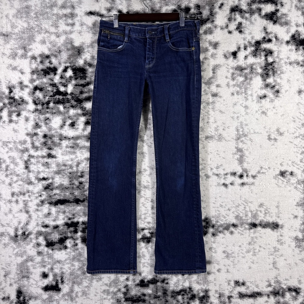 Ralph Lauren Tribeca 114 Jeans Womens Size 27 Dark Wash Bootcut Y2k Dark Wash‎